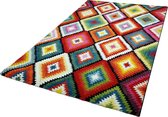 Flycarpets Colors Vloerkleed - Multi - Afmeting 80x150cm
