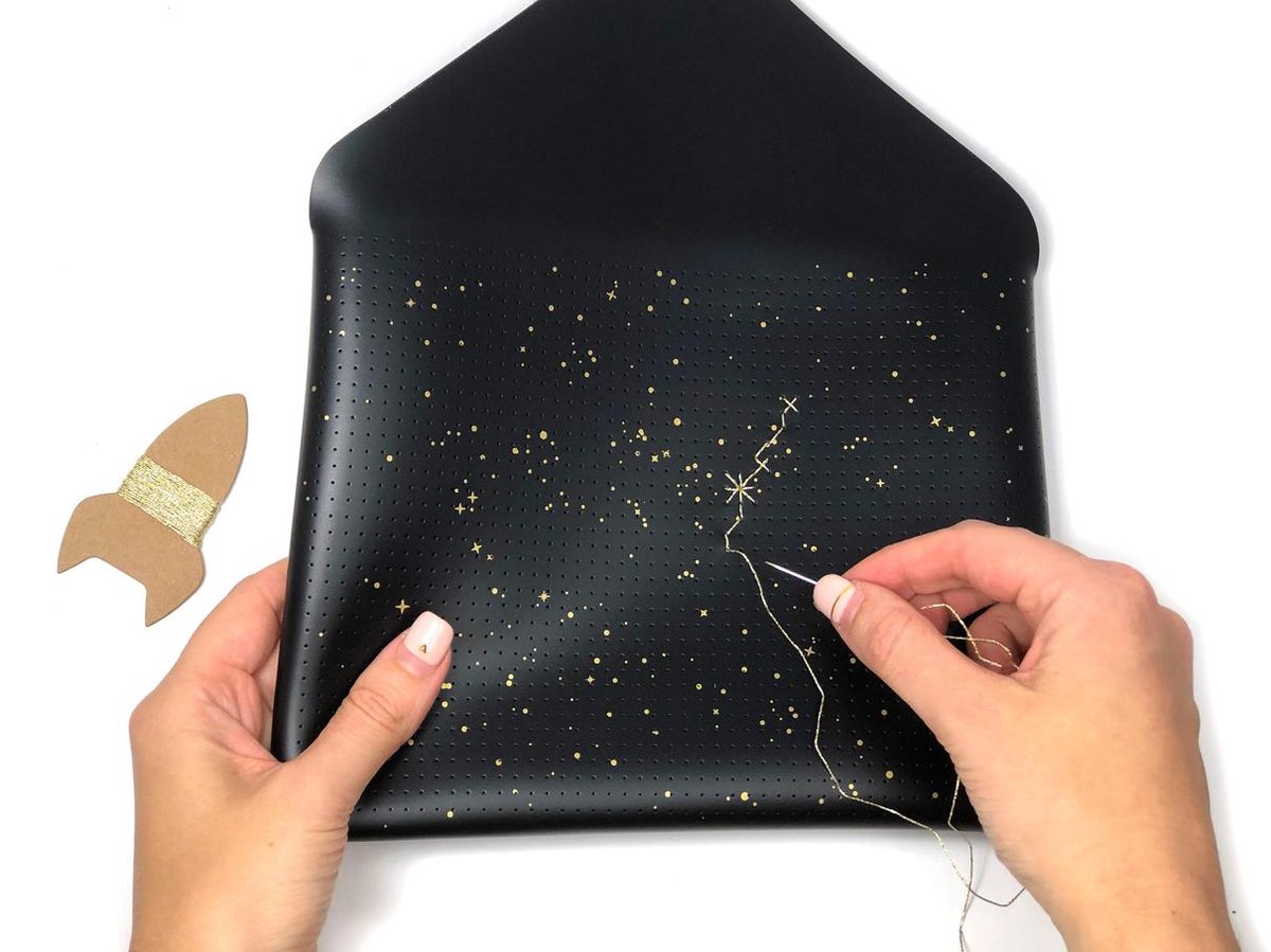 Stitch Your Star Sign Envelope