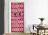 Easy Doorstickers-Aziatische deur Roze