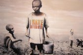 BANKSY I Hate Mondays Canvas Print