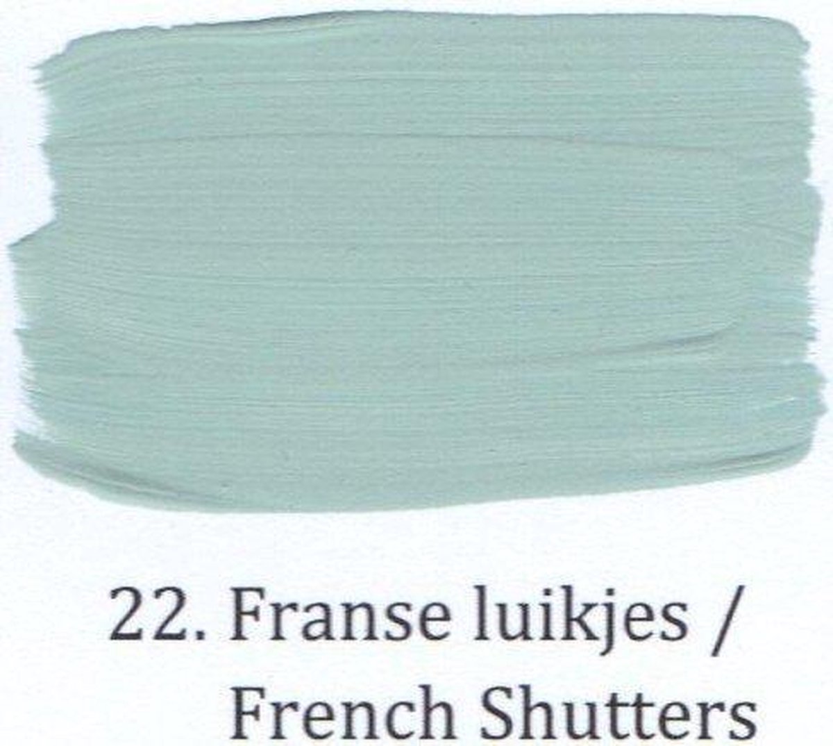 Krijtverf 1 ltr 22- Franse Luikjes