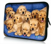 Sleevy 11.6 laptophoes hondjes - laptop sleeve - laptopcover - Sleevy Collectie 250+ designs