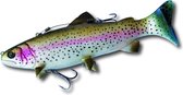 Trick-Fisch® Live-Act - 130g - 20cm Regenboogforel - Roofvis - Kunstaas - 2 dreggen