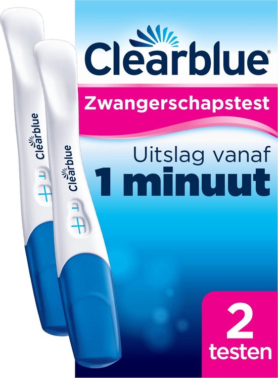 Clearblue zwangerschapstest - Snelle detectie - 2 zelftesten