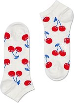 Happy Socks Sokken Cherry Low Socks Wit Maat:41-46