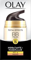 Hydrating Cream with Colour Total Effects Bb Cream Olay Spf 15 (50 ml)