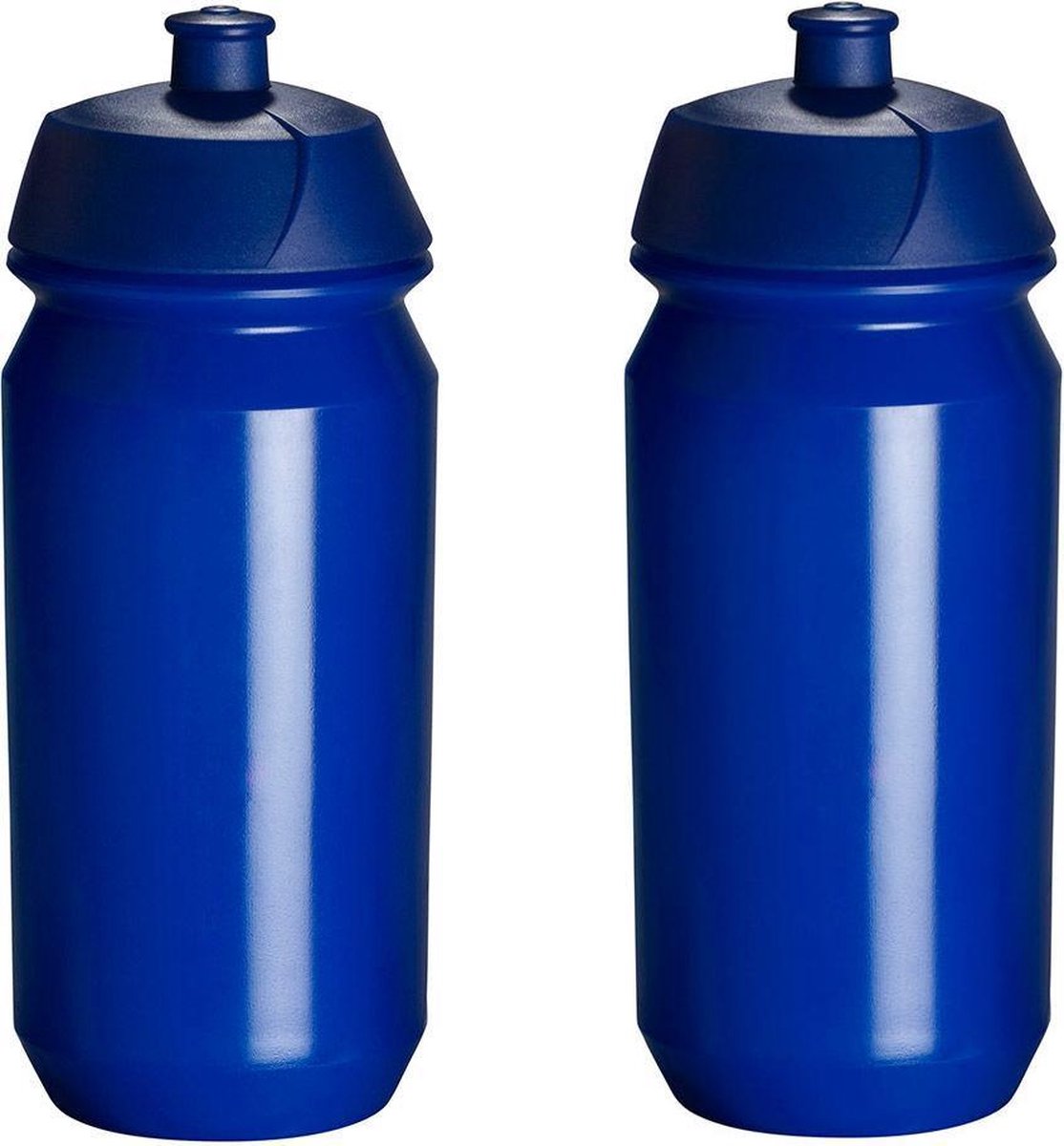 2 x Tacx Shiva Bidon - 500 ml - Donkerblauw - Drinkbus