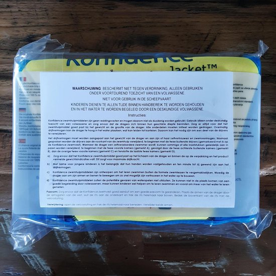 Konfidence - Zwemvest/Drijfvest kind - Blauw - 4-5 jaar / 20-25 kg