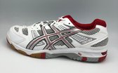 Asics Gel Tactic Men's - White/Lighting/Red - Maat 46.5