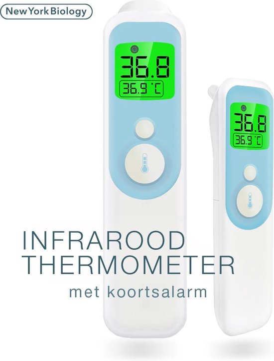 Infrarood voorhoofd en oor thermometer. Snel en betrouwbaar temperatuur
