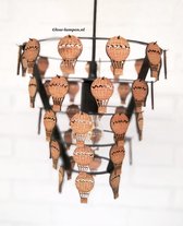 Hanglamp Babykamer Kinderkamer Luchtballon Ø25cm E27 LED A++