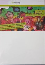 CraftEmotions Synthetisch papier - Yupo wit 10 vl A4 - BLUE 234 gr