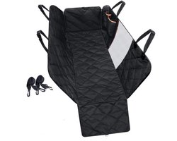 Luxe Beschermhoes Auto - Honden beschermdeken - Achterbankbeschermer - Water En Vuil Afstotend - Honden Accessoires - Hondenriem - Hoes Met Kijkvenster - Seatcover - Seat Cover - Bescherm Deken