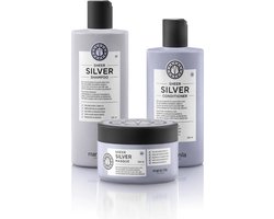 Maria Nila Sheer Silver Care Set met Masque (Shampoo + Conditioner + Masker)