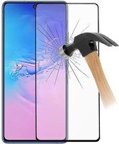 Screenprotector voor Samsung S10 plus   tempered glass (glazen screenprotector)