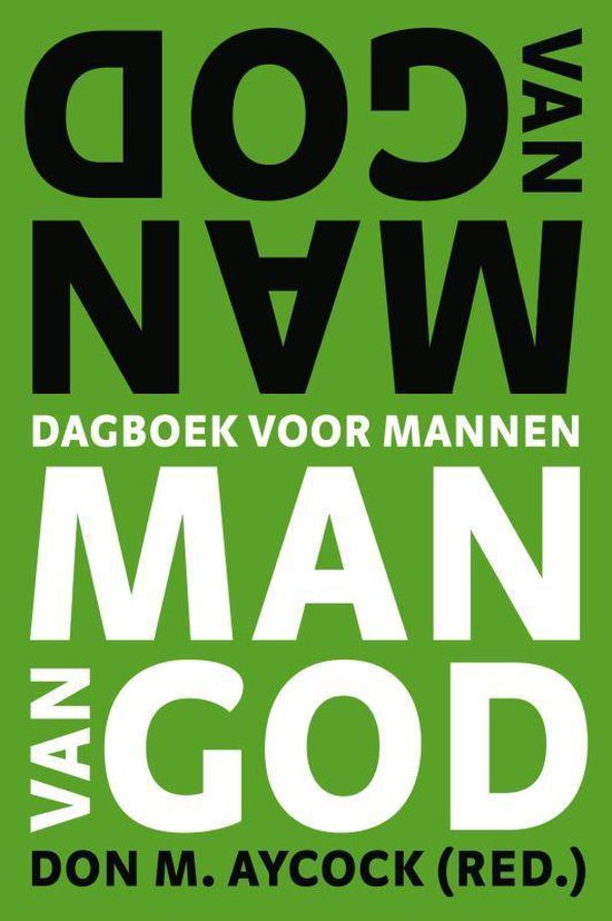 Cover van het boek 'Man van God' van D.M. Aycock