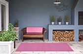 Kunstgras Tapijt RAINBOW Flamingo Pink - 150x230cm - 25mm|artificial grass|gazon artificiel|roze|tuin|balkon|terras|kinderkamer|speelkamer