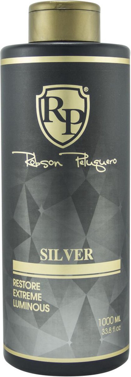Shampooing tonifiant Matizer Silver Robson Peluquero PATINE SILVER ROBSON PELUQUERO 1 L