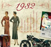 Historische verjaardag Cd-kaart 1932