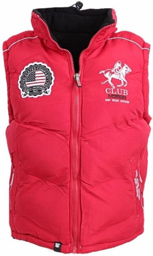 Geographical Norway Bodywarmer Val Homme Rouge bol