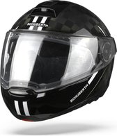 Schuberth C4 Pro Carbon Fusion White Modular Helmet 3XL