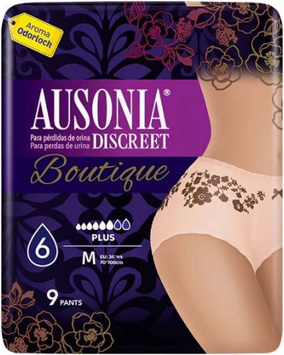 Incontinentie Maandverband Ausonia Discreet Boutique M (9 uds)