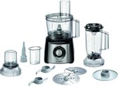 Bosch MCM3PM386 MultiTalent 3 Plus - Foodprocessor - RVS/Zwart