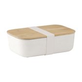 Retulp Ecobox - Lunchbox - Bamboe - Wit