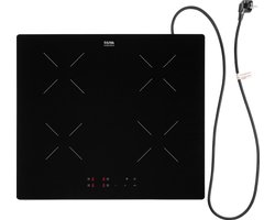 ETNA KIV164RVS - Vrijstaande inductie kookplaat - 4-pits - Plug & Cook