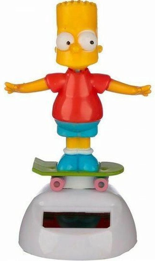 poupée solaire bart simpson sur skateboard - cadeau - se déplace sur la  lumière du... | bol.com