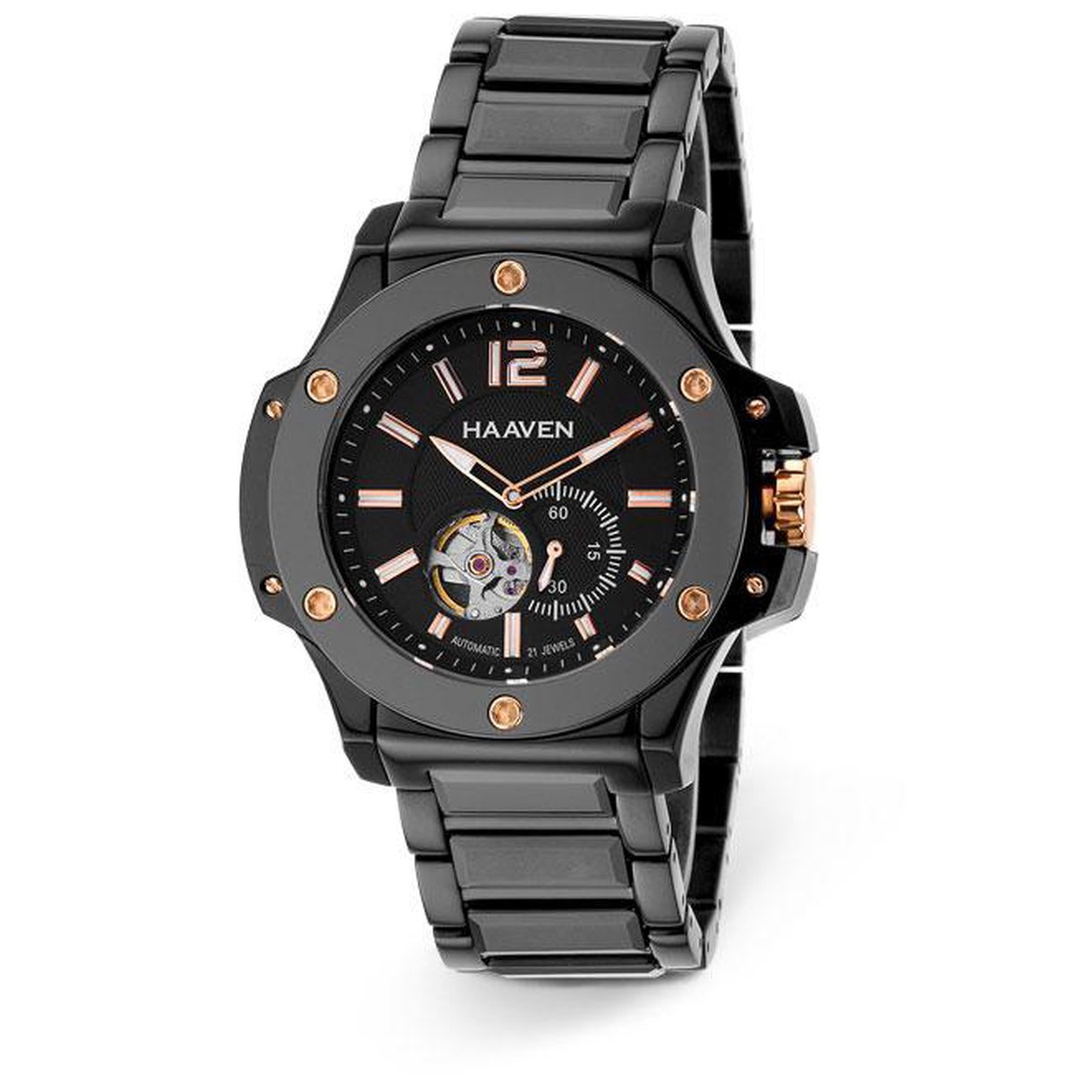Haaven Watches 9315 03 Automaat Horloge Heren 52mm bol