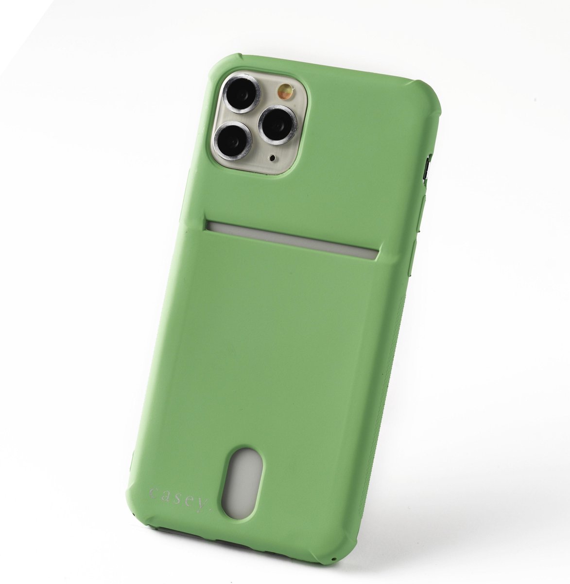 Apple iPhone 11 Pro silicone hoesje groen