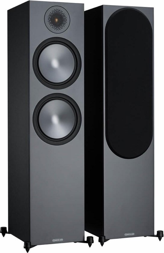 Monitor Audio Bronze 500 - Grote Vloerstaande Luidspreker - Zwart (per paar)