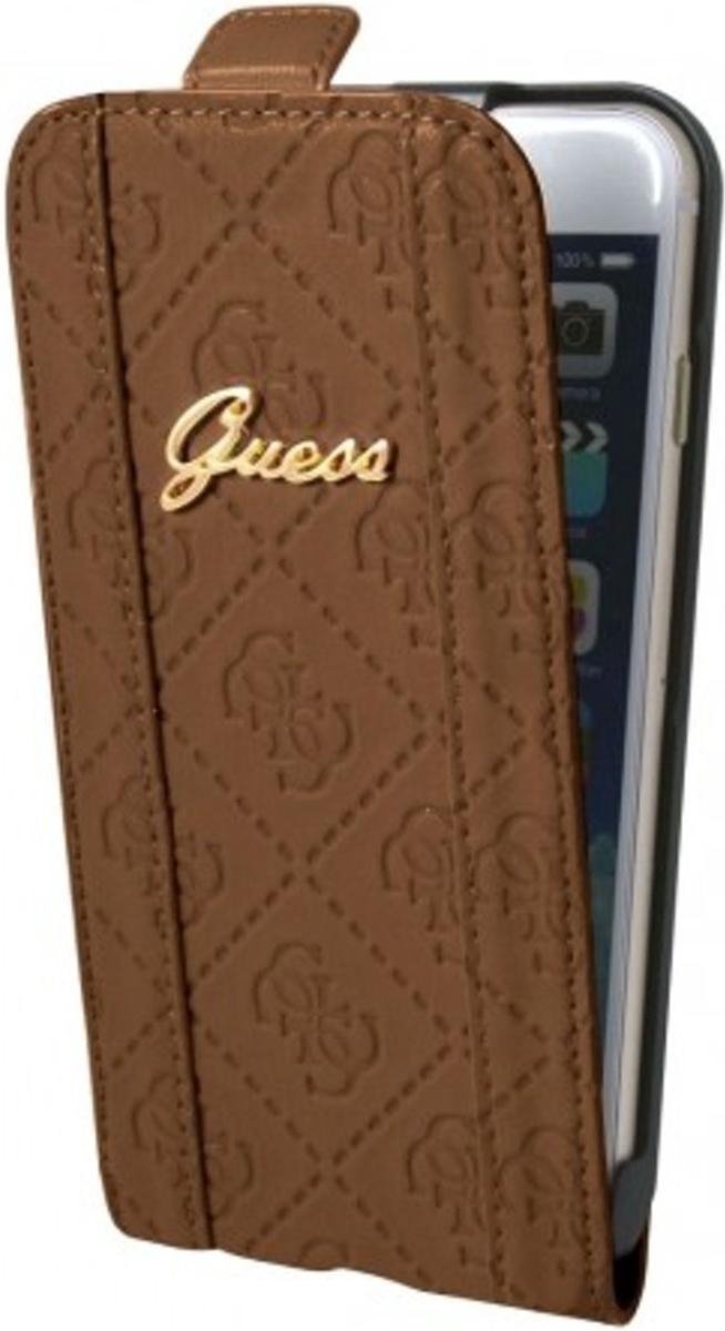 Guess iPhone 6 Scarlett Flap Case - Cognac