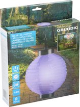 Grundig Lampion Solar Ledverlichting Ø20 Paars