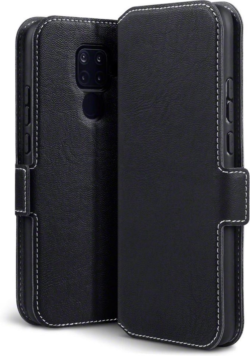 Qubits - slim wallet hoes - Huawei Mate 30 Lite - Zwart