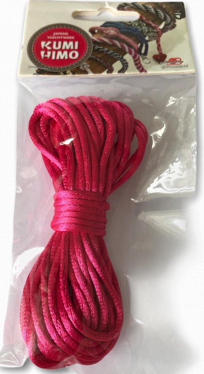Kumi Himo Satijnkoord Fuchsia