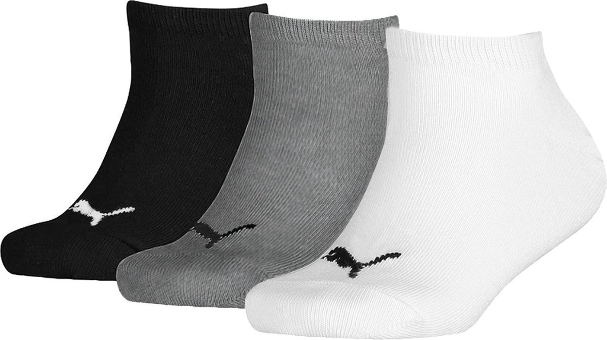Puma Kids Invisible 3P / Kinderen – 26 Zwart