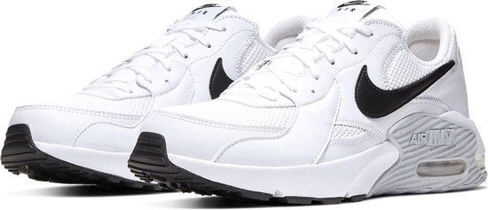 Nike Air Max Excee Mannen Sneakers - White/Black-Pure Platinum - Maat 9