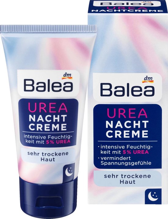Kwaliteit Balea Ureum Nachtcrème 50 ml - Nachtcreme voor Vrouwen