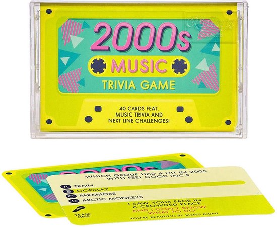 Thumbnail van een extra afbeelding van het spel Ridley's 2000's Music Trivia Tape Quiz