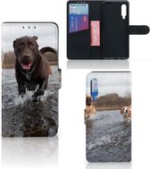 GSM Hoesje Xiaomi Mi 9 Wallet Book Case Honden Labrador