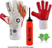 Elite - Fenix - Keepershandschoenen - inclusief Keepersbidon & Elite Andalucia sleutelhanger - maat 11 - voetbal keepershandschoenen - keepershandschoen - Goalkeeper handschoen