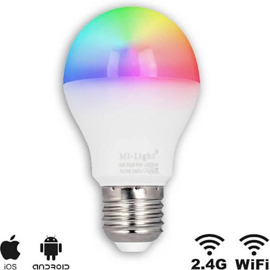 LED E27 Bulb - WiFi/RF Controlled - Milight