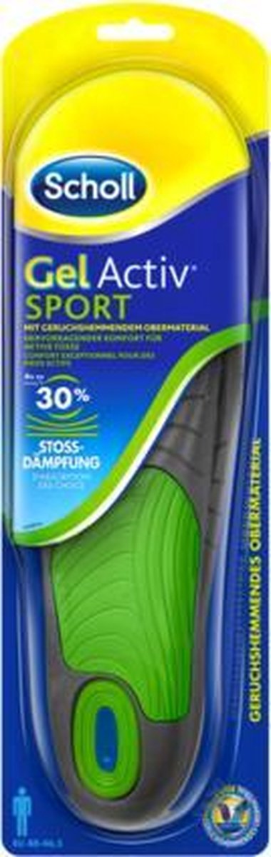 Scholl Inlegzolen Gel Activ Work voor mannen 40 46.5 bol