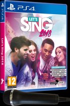 Let's Sing 2018 + 1 microphone - PS4 - Franstalige hoes
