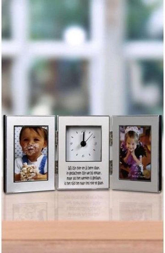 cadre photo avec horloge. | bol.com