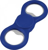 Duo flessenopener en Spinner in 1 - BLAUW