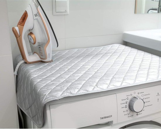 Bol Com Wonder Worker Flat Magnetische Strijkdeken Ruimtebesparende Strijkdoek Voor Op