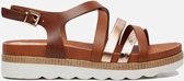 Marco Tozzi Sandalen cognac - Maat 41